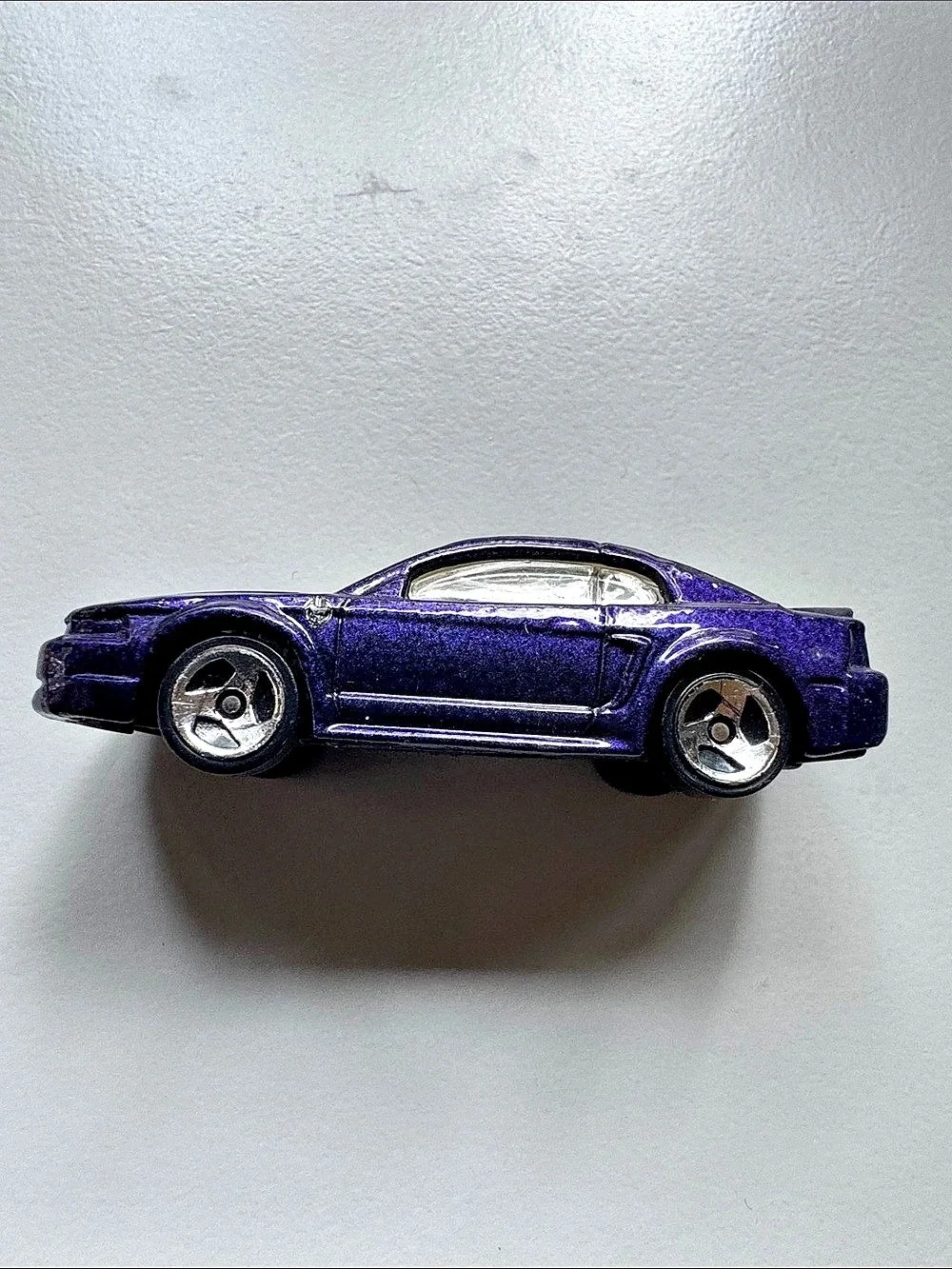 Matchbox Mustang Purple Die-Cast Car